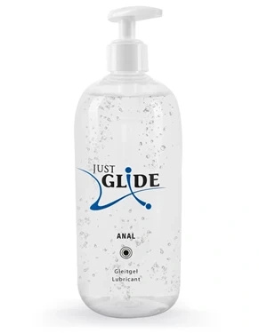 Just Glide Anal żel nawilżający na bazie wody 500 ml, formuła wegańska