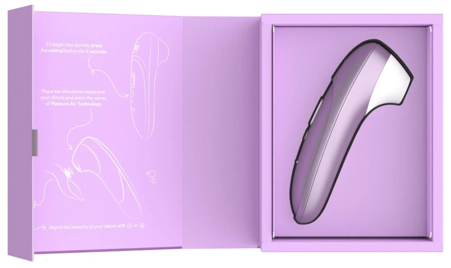 Womanizer Pro Lilac – masażer łechtaczki bezdotykowy, 11 poziomów intensywności