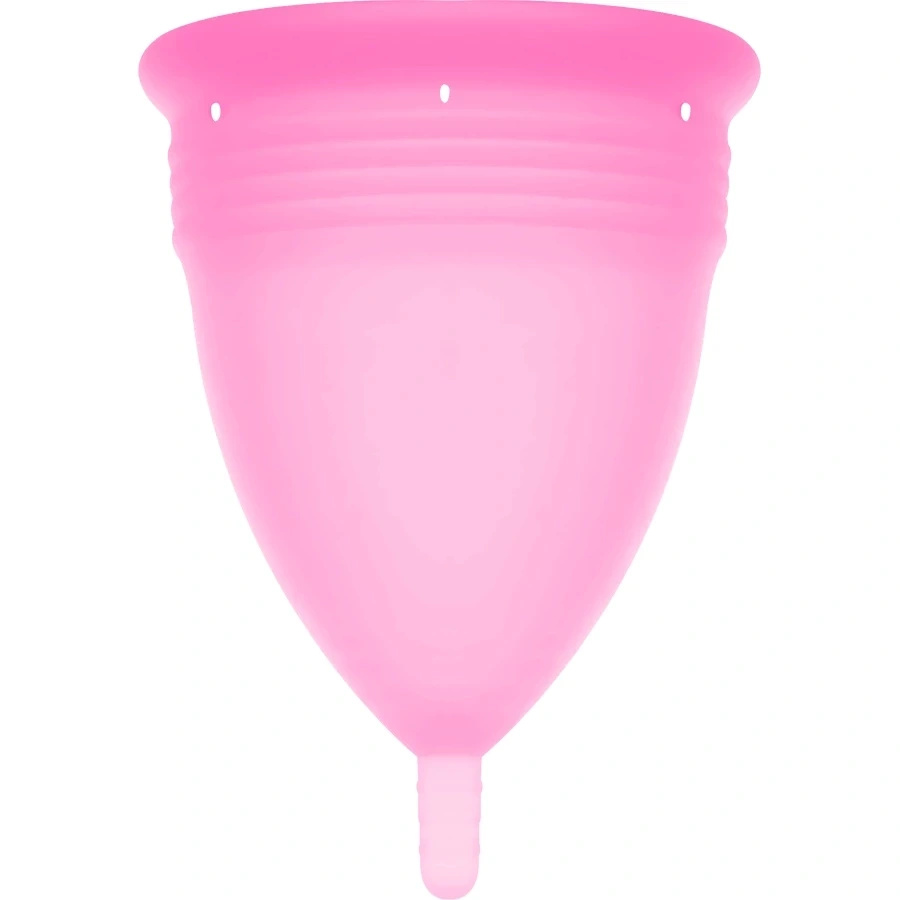 Stercup kubeczek menstruacyjny L, różowy, silikonowy, 24 ml