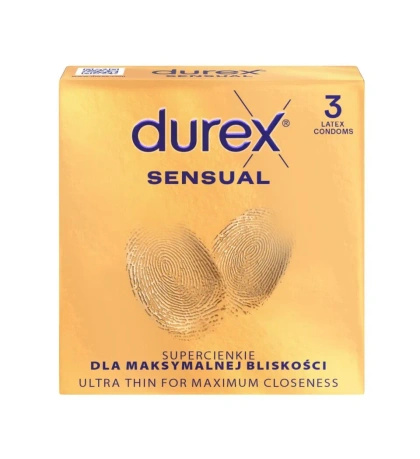 Prezerwatywy Sensual 3 Szt. Durex