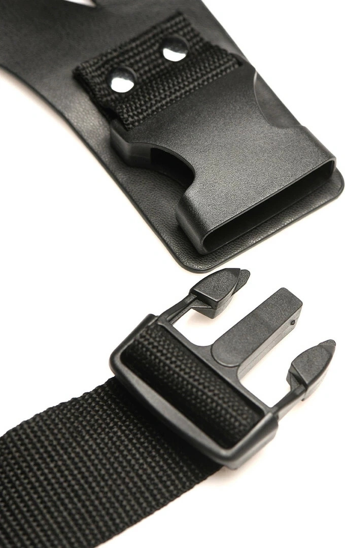 XR Brands Thunder Strap Wand – uprząż na udo z regulacją, czarna