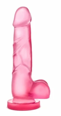 B Yours Sweet 'N Hard 7 dildo realistyczne z przyssawką 18 cm, różowe