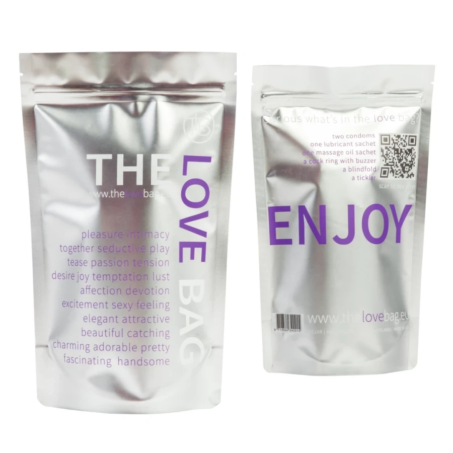 The Love Bag zestaw intymny z akcesoriami, dyskretne opakowanie