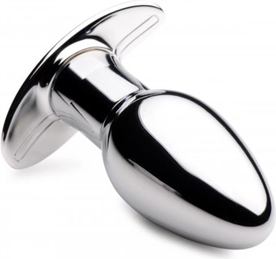 XR Brands Plug-Inz Mini metalowy korek z pilotem akumulatorowy