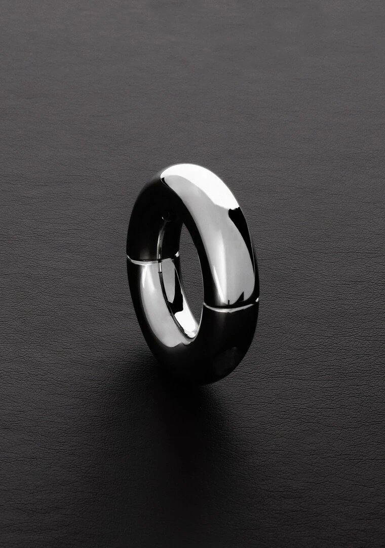 Steel magnetyczny pierścień dwuczęściowy 1,5 cm, stal nierdzewna