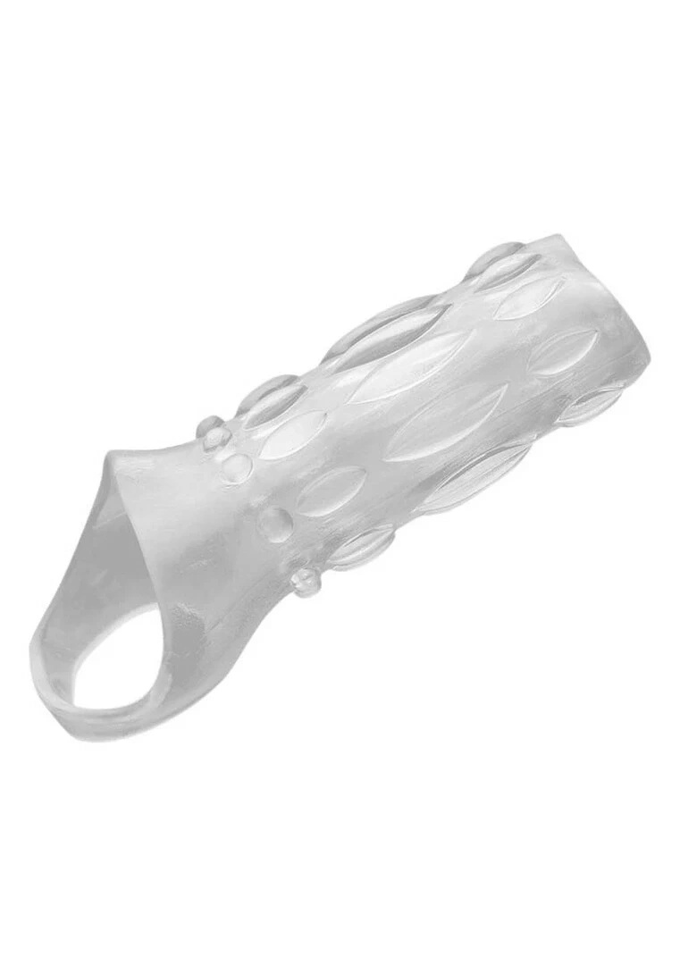 XR Brands Crystal Sleeve osłona TPR 11,4 cm, przezroczysta