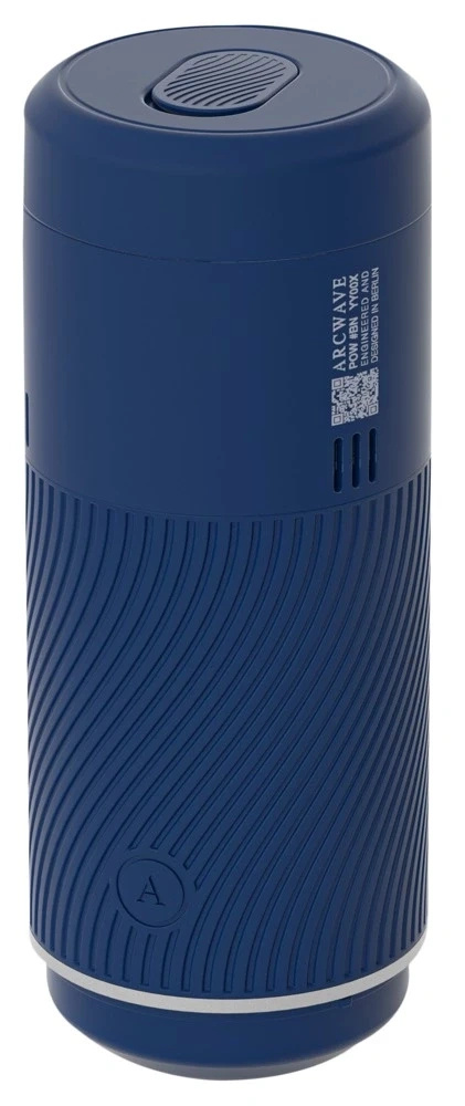 Arcwave Pow masturbator silikonowy czarny 18 cm z zaworem ciśnienia