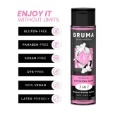 BRUMA Premium olejek do masażu 3w1, guma do żucia, efekt ciepła, 100 ml