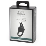 Fifty Shades of Grey Sensation Rabbit Ring wibrujący pierścień erekcyjny, ładowany przez USB