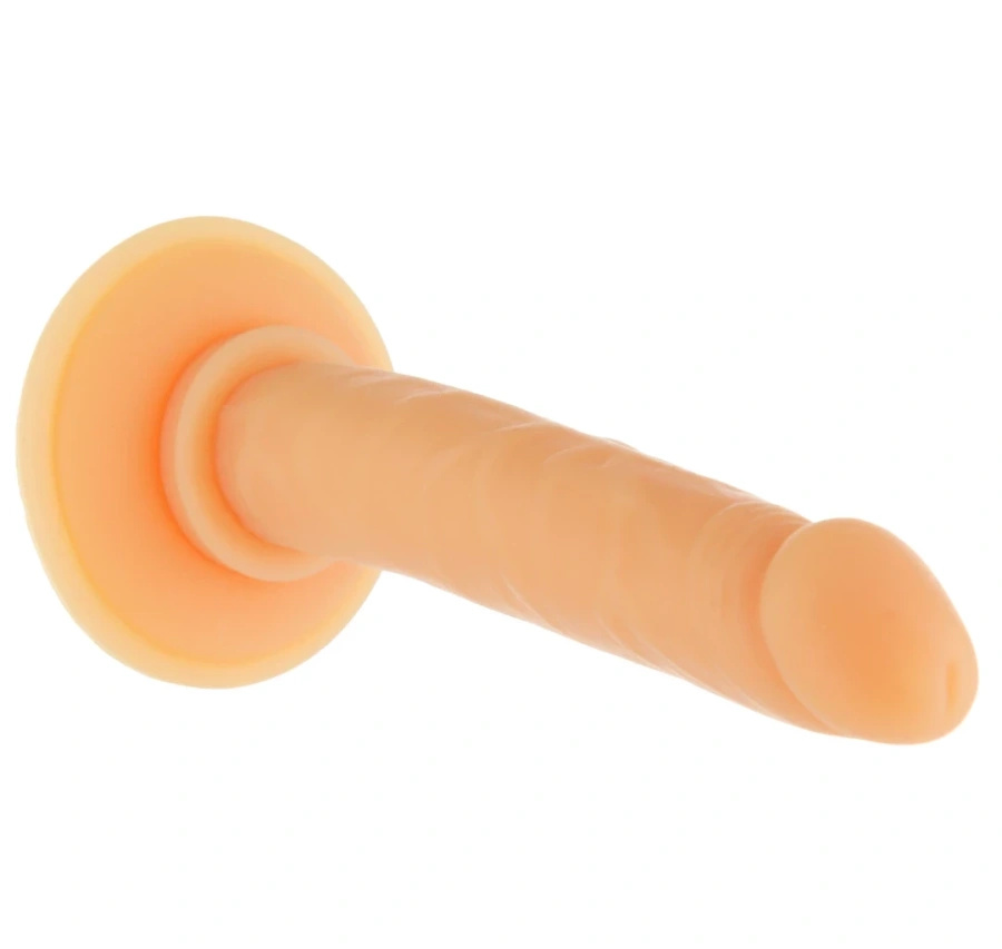Addiction Tino 13 cm – dildo silikonowe z przyssawką i miniwibratorem w zestawie