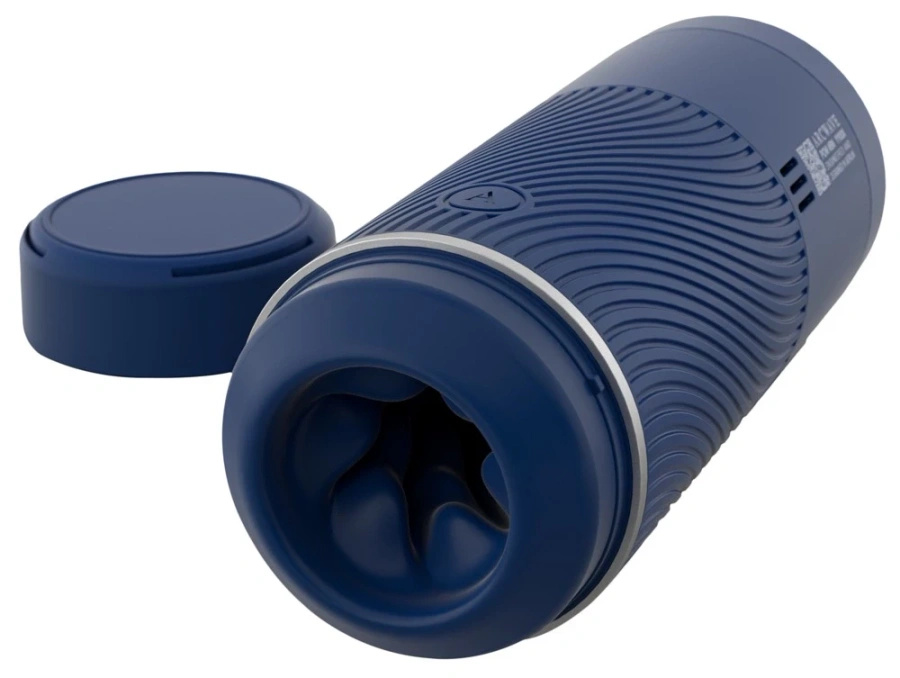 Arcwave Pow masturbator silikonowy czarny 18 cm z zaworem ciśnienia