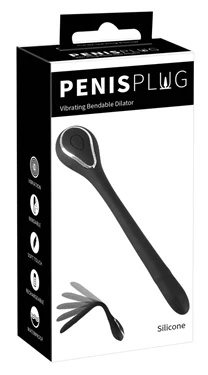 Penisplug Vibrating Bendable D – wibrująca elastyczna sonda cewkowa 13,5 cm