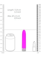 Shots Luminous Eleni wibrator klasyczny 13,5 cm, wielokolorowy