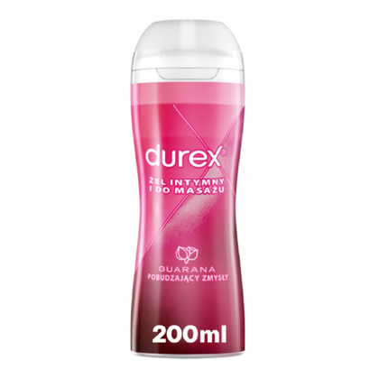 Żel Intymny I Do Masażu 2W1 Guarana Stymulujący 200Ml Durex