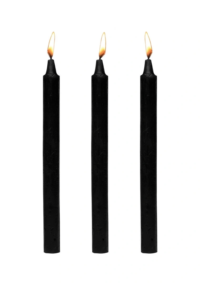 XR Brands Drip Candles zestaw 3 świec o niskiej temperaturze topnienia