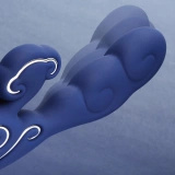 Sky by Ave Alto L Rabbit Vibrator Blue – wibrator króliczek, 7 trybów, niebieski