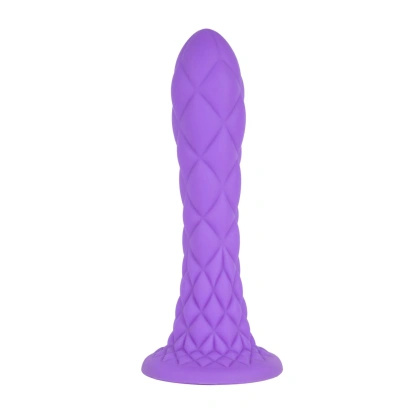 Dildo 18,5 cm Fantasy Line Dreamy (7") Purple Silexd