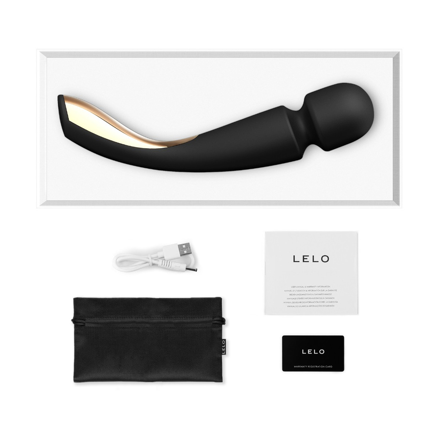 Wibrator Różdżka Smart Wand 2 Black Lelo
