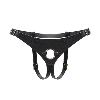 Uprząż Dark Secret Deluxe Leather Strap On Harness Liebe Seele