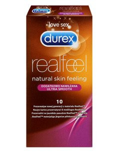 Real Feel Ultra Smooth - dodatkowo nawilżane (10 szt.)