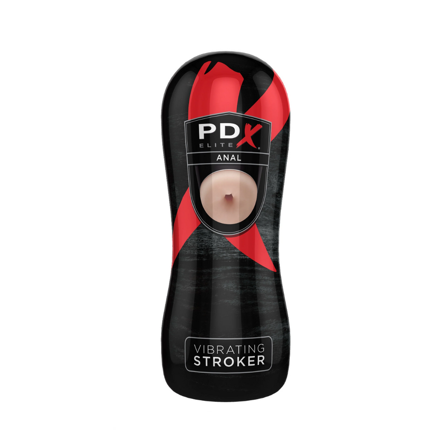 Masturbator Pdx Elite Vibrating Anal Stroker Light Pipedream