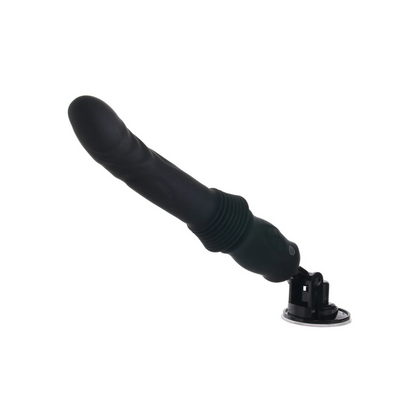 Wibrator Ff Series Ultimate Silicone Thruster Black Pipedream