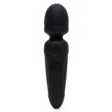 Fifty Shades of Grey Sensation Mini Wand – masażer, silikon, USB, czarny