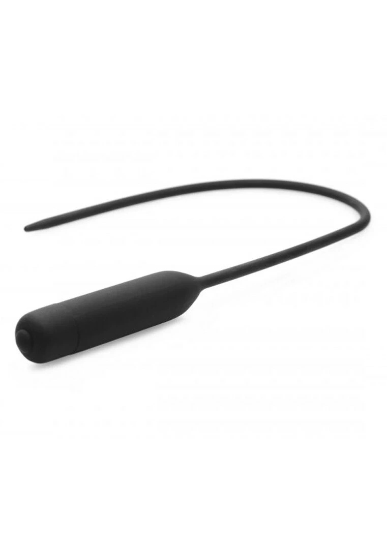 XR Brands Cadence Extreme sonda wibracyjna silikonowa 35 cm, czarna