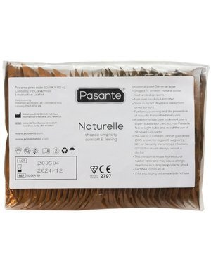Naturelle - o anatomicznym kształcie (72 szt.)