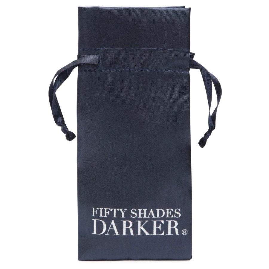 Fifty Shades of Grey Darker His Rules szarfa-muszka 2w1, czarna 100 cm