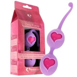 FeelzToys Desi Purple – kulki gejszy z silikonu medycznego 3,9 cm