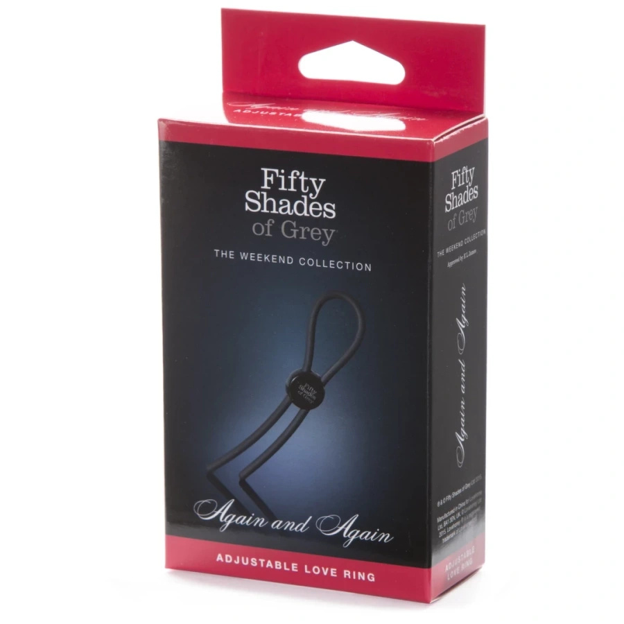 Fifty Shades of Grey Again and Again silikonowy pierścień lasso regulowany