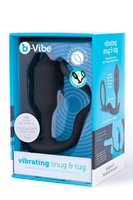 Korek analny Vibrating Snug & Tug Black b-Vibe