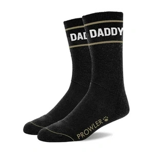 Prowler RED Daddy skarpety czarne z logo, rozmiar uniwersalny