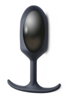 XR Brands Heavy Hitter Comfort Plug korek analny silikonowy z obciążnikiem, bardzo duży