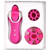 FeelzToys Clitella różowy stymulator z wymiennymi końcówkami