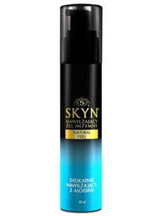 SKYN Natural Feel - nawilżający żel intymny wzbogacony aloesem i witaminą E (80 ml)