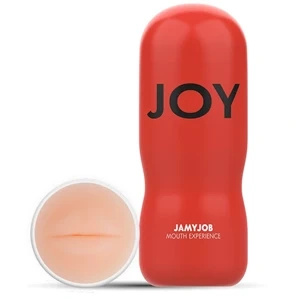 Jamyjob Usta masturbator TPR, kompaktowy, bez ftalanów