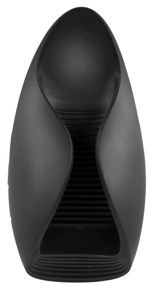 Rebel Intimate System czarny – masturbator z 10 trybami wibracji 13 cm