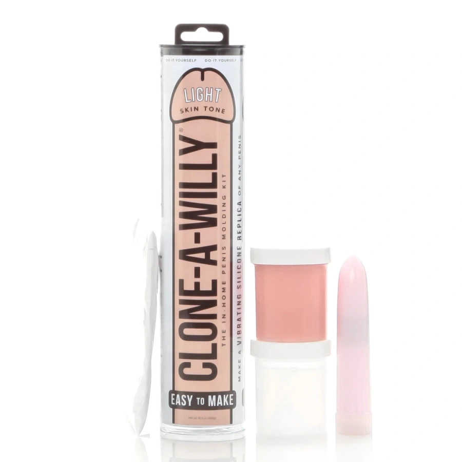 Clone-A-Willy Kit Light Skin – zestaw do tworzenia odlewu, jasny odcień