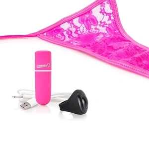 The Screaming O Charged Panty Vibe Pink – majtki z wibratorem i pilotem, różowe