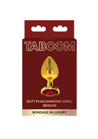 Korek Analny Butt Plug With Diamond Jewel Taboom