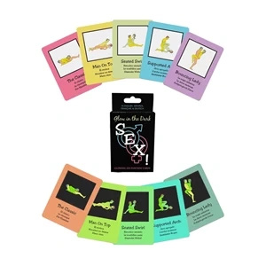 Kheper Games Glow-in-the-Dark Fantasy Cards – świecące karty dla par, wersja angielska