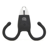 Fifty Shades of Grey Relentless Vibrations – wibrator dla par z pilotem, USB, czarny
