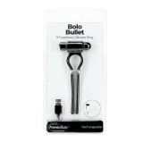 PowerBullet Bolo czarny – regulowany pierścień wibrujący USB, 9 trybów