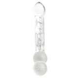 Fifty Shades of Grey Drive Me Crazy szklane dildo dwustronne 19,1 cm
