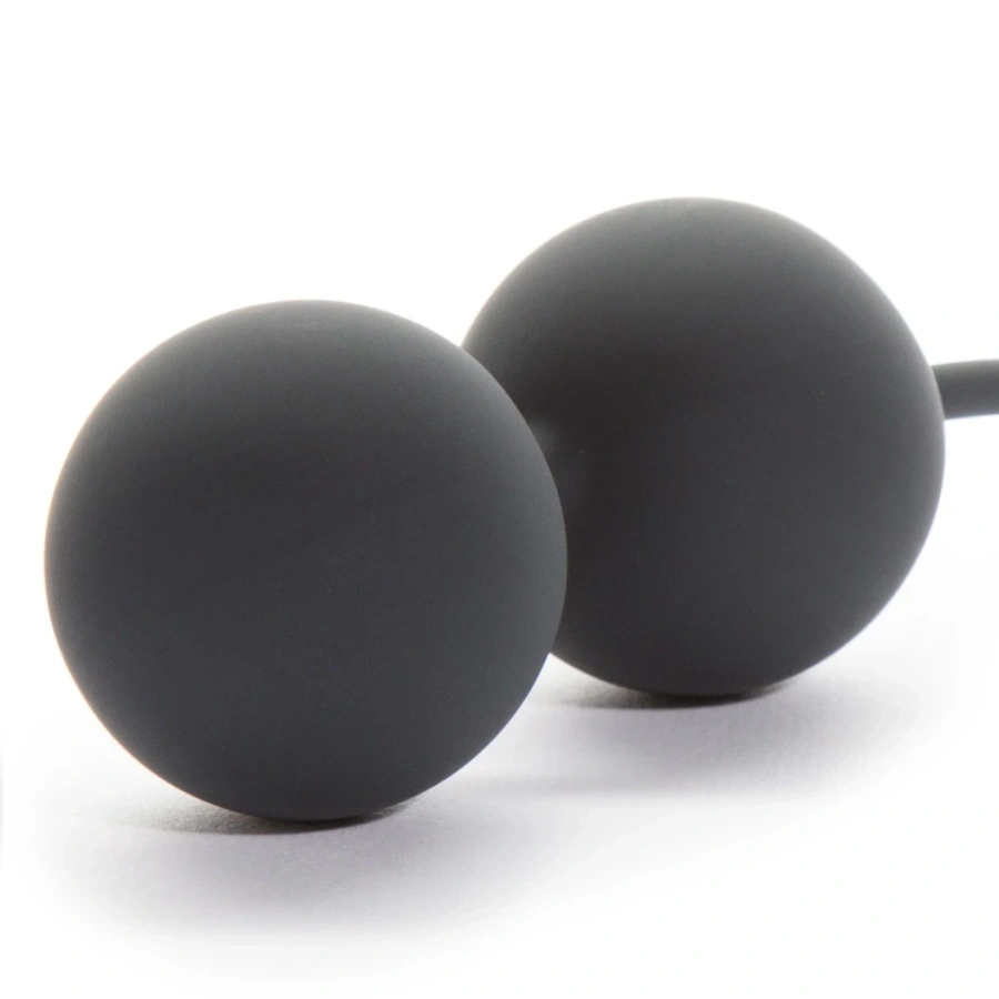 Fifty Shades of Grey Tighten and Tense – kulki gejszy silikonowe, 70 g, 16,5 cm