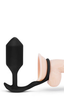 Korek analny Vibrating Snug & Tug Black b-Vibe