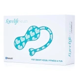 OhMiBod Lovelife Krush kulka gejszy wibrująca, sterowana aplikacją, turkusowa