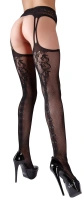 Cottelli Legwear rajstopy z pasem do pończoch siateczkowe L/XL